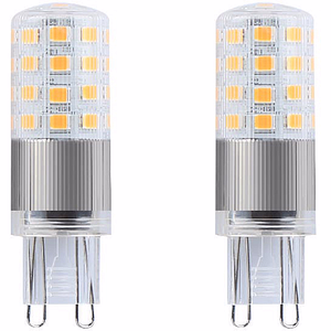 Set 2 becuri LED DIALL, G9, 4W, 3000K