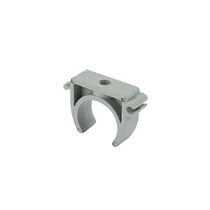Clema simpla PP, 25mm, gri, 1buc