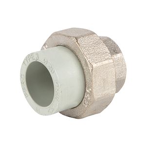 Racord olandez, PPR, gri, metalic, 20 mm, racord 1/2, filet interior