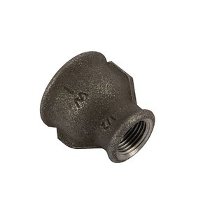 Reductie BERG MONTANA FITTINGS, interior - exterior, 1/2", metal, negru