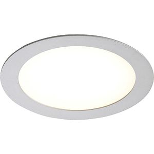 Spot LED incastrat Colours Octave, rotund, argintiu, 10 W, 850 lm, IP20