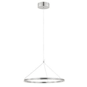 Lustra LED tavan GoodHome Taphao, 40W, 2200lm, IP20, crom