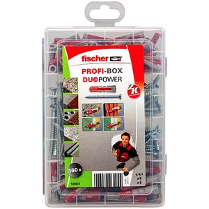 Profi-Box de dibluri duopower cu holsuruburi aferente Fischer