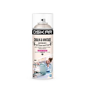Vopsea spray, crem, 400 ML  Oskar Chalk Vintage
