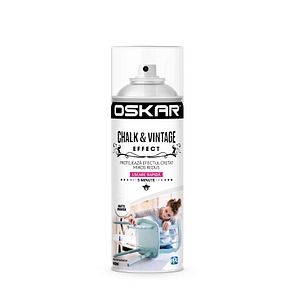 Vopsea spray, lac mat, 400 ML  Oskar Chalk Vintage