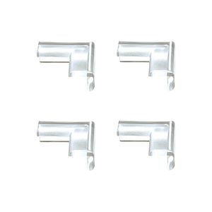 Set coltar protector, 4 buc, transparent, subtire  Car-Boy Kidland