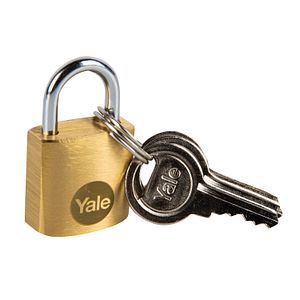 Lacat YALE, 20mm, alama, auriu