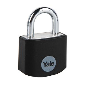 Lacat YALE, 25mm, aluminiu, negru