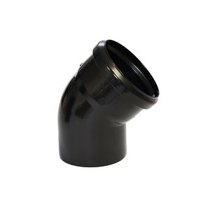 Cot PP canalizare, fonoabsorbant, PP-H, D110, 45 grade  Valrom