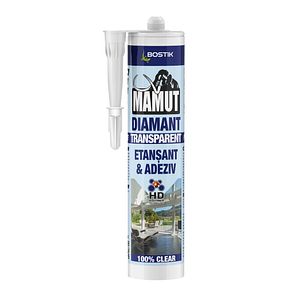 Etansant si Adeziv universal MAMUT Den Braven Bostik, transparent, 290ml