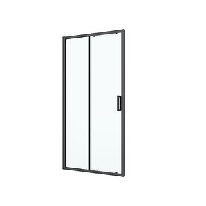 Usa dus glisanta GOODHOME Ledava, aluminiu, sticla securizata 8mm, 120 x 195 cm, profil negru