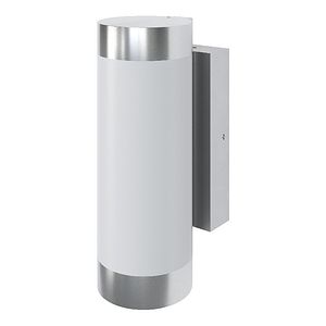 Lampa de exterior perete GOODHOME Callisto, 13.5W, IP44, argintiu