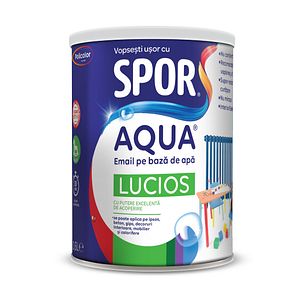 Email lucios, gri, 2.5 L Spor Aqua
