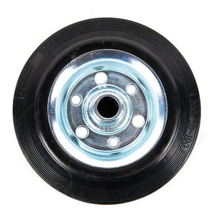 Roata cauciuc masiv rulment cu role, janta din otel, 200 x 50 x 20 mm, 210 kg