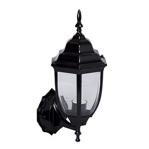 Lampa gradina ERSTE Corint, E27, 60W, IP44, metal si plastic, negru