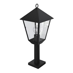 Stalp Led GOODHOME Docker, E27, 25W, IP44, NEGRU