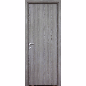 Usa interior Karpat, fara geam, reversibila, MDF, 88 x 203 cm, gri