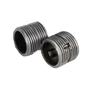 Racord SLIK, exterior, metal, argintiu, 2buc