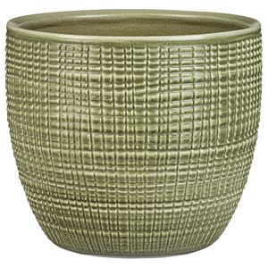Ghiveci flori SCHEURICH, ceramica, D 12 cm, verde