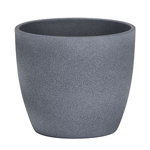 Ghiveci flori SCHEURICH, ceramica, D 19 cm, gri