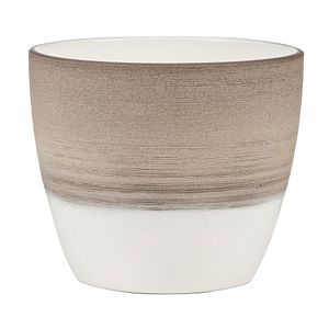 Ghiveci flori SCHEURICH, ceramica, D 11 cm, maro