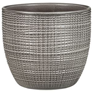 Ghiveci flori SCHEURICH, ceramica, D 15.6 cm, gri