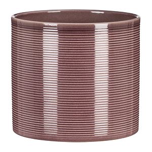 Ghiveci flori SCHEURICH, ceramica, D 12 cm, visiniu