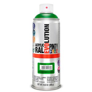 Spray vopsea acrilica PINTYPLUS Evolution, verde iarba, RAL 6010, 400 ml