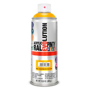 Spray vopsea acrilica PINTYPLUS Evolution, galben pepene, RAL 1028, 400 ml