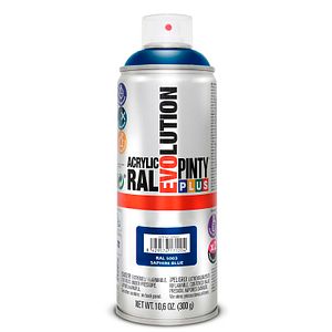 Vopsea spray acrilica PINTYPLUS Evolution, RAL 5003, albastru, 400ml