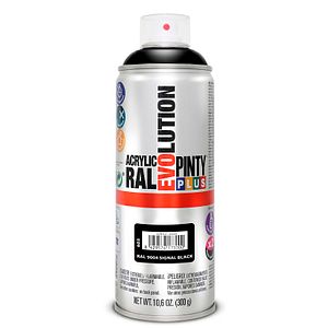 Vopsea spray acrilica PINTYPLUS Evolution, negru, 400ml