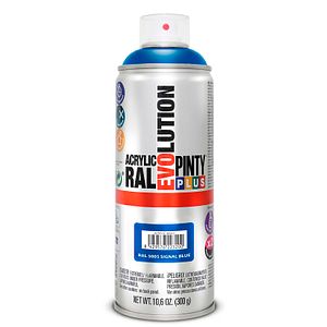 Spray vopsea acrilica PINTYPLUS Evolution, albastru semnal, RAL 5005, 400 ml