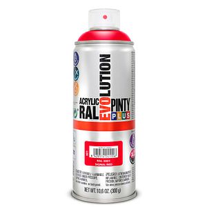 Vopsea spray acrilica PINTYPLUS Evolution, RAL 3001, rosu, 400ml