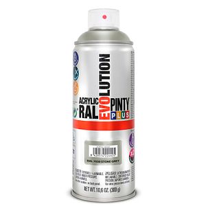 Spray vopsea acrilica PINTYPLUS Evolution, gri piatra, RAL 7030, 400 ml