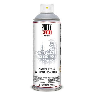 Spray vopsea fier forjat PINTYPLUS Tech, gri, 400 ml