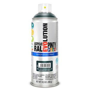 Vopsea spray acrilica PINTYPLUS Evolution, RAL 7016, gri antracit, 400ml
