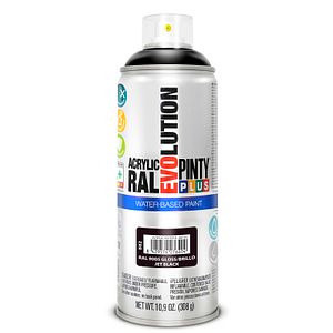 Vopsea spray acrilica PINTYPLUS Evolution, negru, 400ml