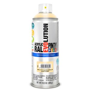 Vopsea spray acrilica PINTYPLUS Evolution, RAL 1015, bej deschis, 400ml