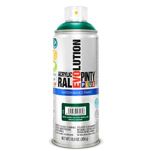 Vopsea spray acrilica PINTYPLUS Evolution, RAL 6005, verde muschi, 400ml
