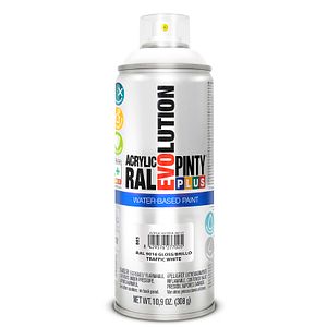 Vopsea spray acrilica PINTYPLUS Evolution, RAL 1015, trafic deschis, 400ml