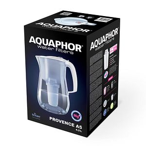 Cana filtranta Provance din Tritan, A5 Mg Aquaphor