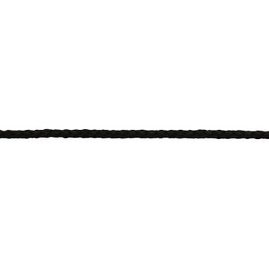 Sfoara impletita SUKI, 3 mm, polipropilena, negru