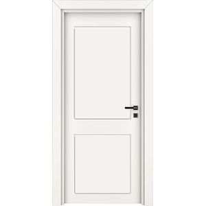 Usa interior VARIO Yildiz, fara geam, stanga, MDF, 76.6 x 202.3 cm, alb