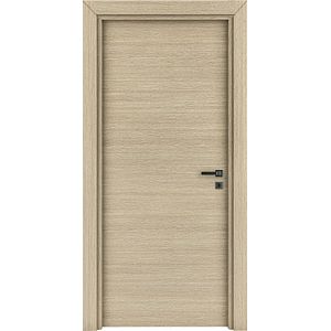 Usa interior VARIO Yildiz, fara geam, stanga, MDF, 76.6 x 202.3 cm, maro