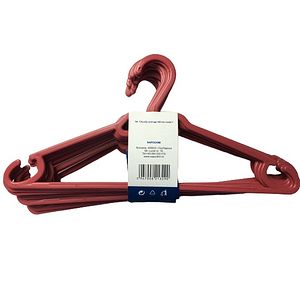 Set umerase Napochim N1, 12 buc, plastic, rosu