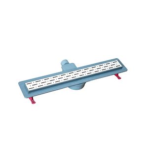 Rigola de dus cu gratar NEO, aluminiu, 60 cm