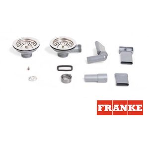 Kit ventil 31/2 dublu chiuvete granit Franke