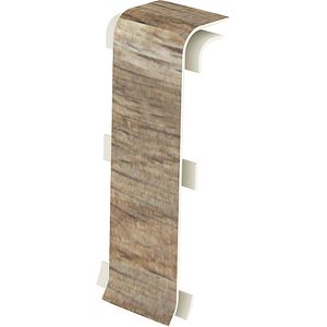Conector VILO Esquero, PVC, 6.7 cm, 2 bucati, stejar ghinda