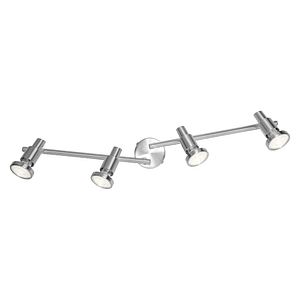 Spot LED LEDVANCE 4058075540583, GU10, 4 x 2.6W, 920lm, 2700K, argintiu