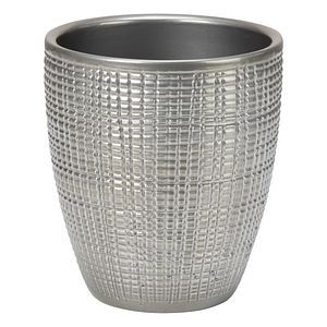 Ghiveci flori SCHEURICH, ceramica, D 15 cm, argintiu